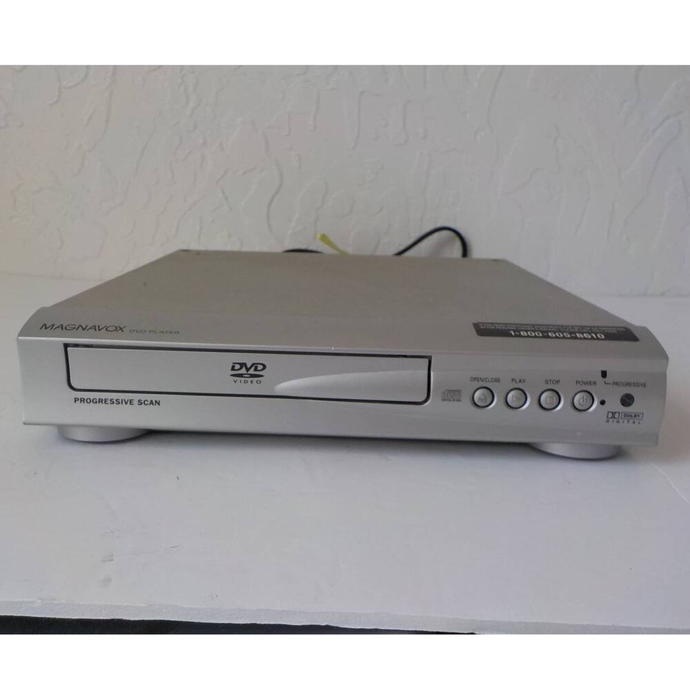 Magnavox MSD124  Progressive Scan DVD Player - It Turns On